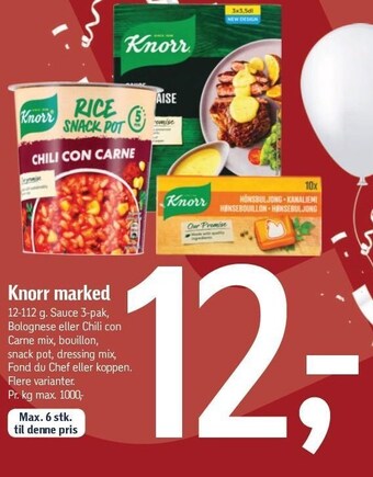 Føtex Knorr marked tilbud