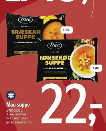 Føtex Mou suppe tilbud