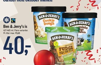 Føtex Ben & jerry's is tilbud