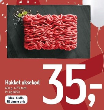 Føtex Hakket oksekød tilbud