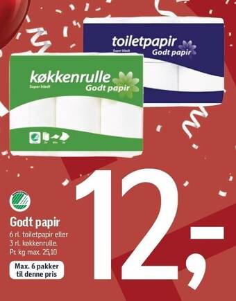 Føtex Godt papir tilbud