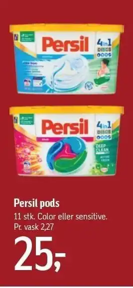 Persil pods