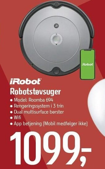 Føtex Robotstøvsuger tilbud