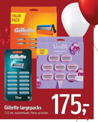 Føtex Gillette largepacks tilbud