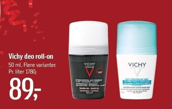 Føtex Vichy deo roll-on tilbud