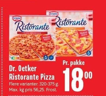 Min Købmand Dr. oetker ristorante pizza tilbud