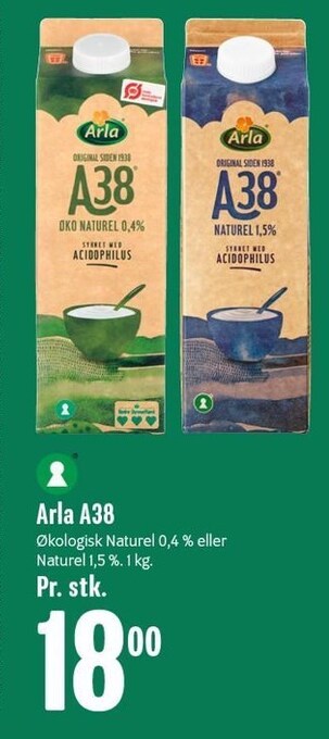 Min Købmand Arla a38 tilbud