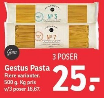 SPAR Gestus Pasta tilbud