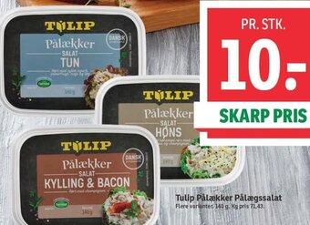 SPAR Tulip Pålækker Pålægssalat tilbud