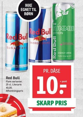 SPAR Red Bull tilbud