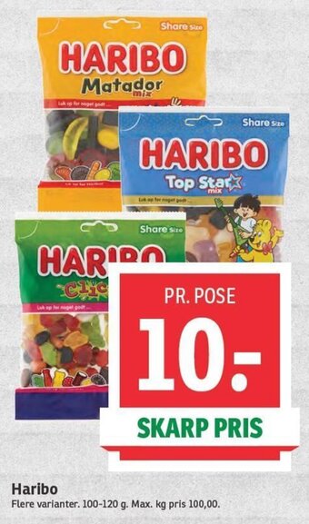 SPAR Haribo tilbud