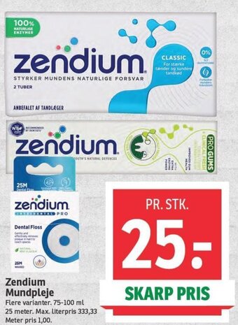 SPAR Zendium Mundpleje tilbud