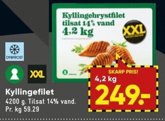 Bilka Kyllingefilet tilbud