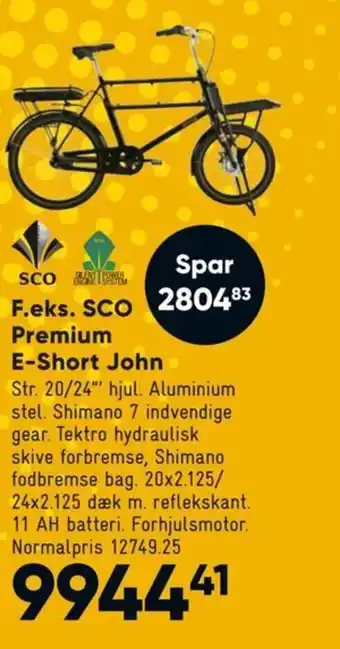 F.eks. SCO Premium E-Short John