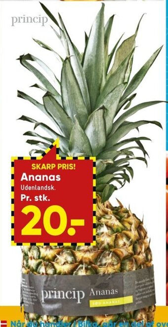Bilka Ananas tilbud