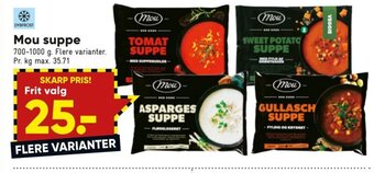 Bilka Mou suppe tilbud