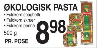 ABC Lavpris Økologisk pasta tilbud