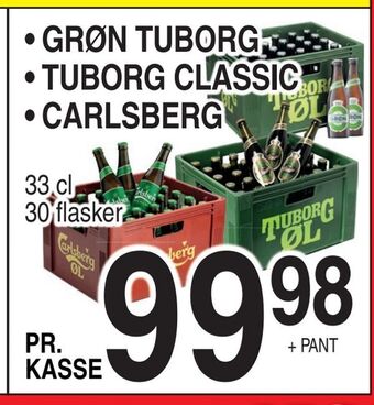 ABC Lavpris Grøn tuborg • tuborg classic • carlsberg tilbud