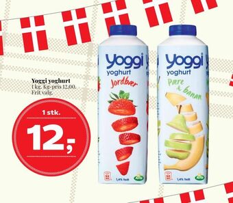 Dagli'Brugsen Yoggi yoghurt tilbud