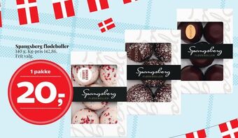 Dagli'Brugsen Spangsberg flødeboller tilbud