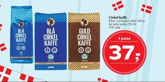 Dagli'Brugsen Cirkel kaffe tilbud