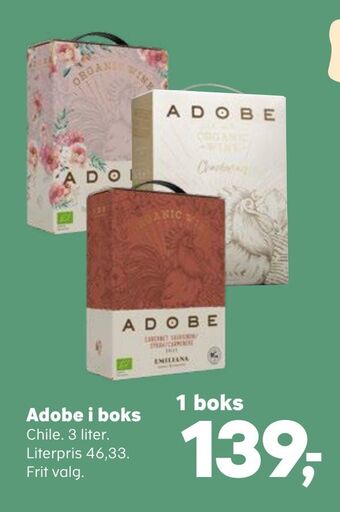 Kvickly Adobe i boks tilbud