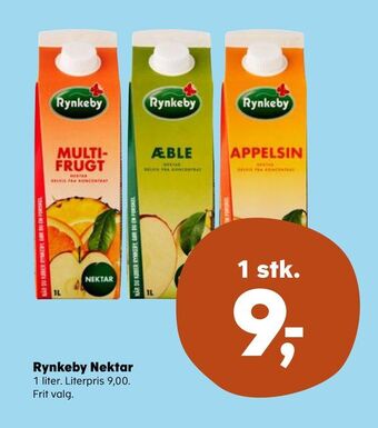 Kvickly Rynkeby nektar tilbud