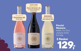 Kvickly Piccini memoro tilbud