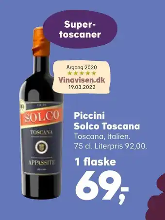 Kvickly Piccini solco toscana tilbud