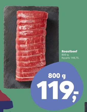 Kvickly Roastbeef tilbud