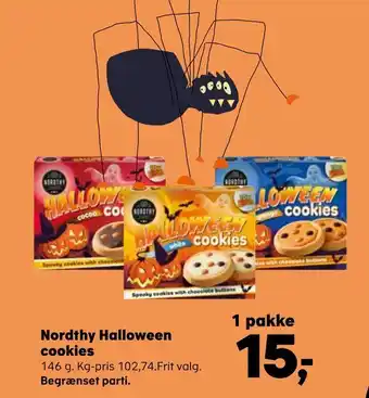 Kvickly Nordthy halloween cookies tilbud