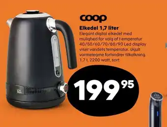 Kvickly Elkedel 1,7 liter tilbud