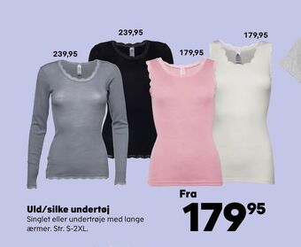 Kvickly Uld/silke undertøj tilbud