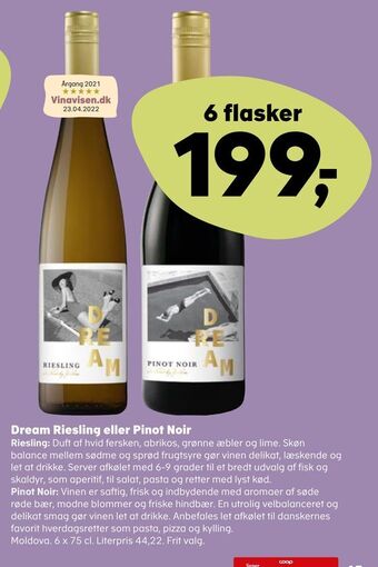 SuperBrugsen Dream riesling eller pinot noir tilbud