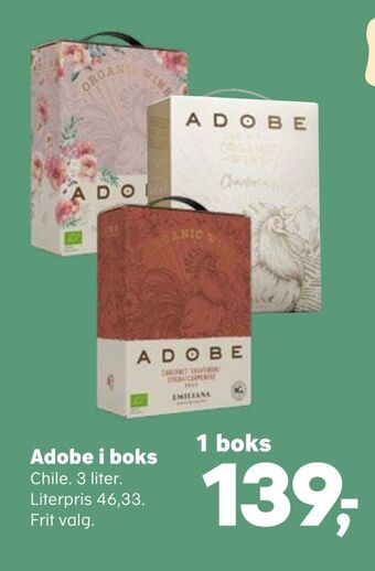 SuperBrugsen Adobe i boks tilbud