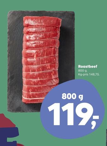 SuperBrugsen Roastbeef tilbud