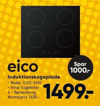 Bilka Induktionskogeplade tilbud