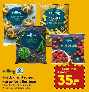 Bilka Brød, grøntsager, kartofler eller bær tilbud