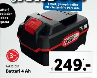 Lidl Batteri 4 ah tilbud