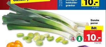 Lidl Danske porrer tilbud
