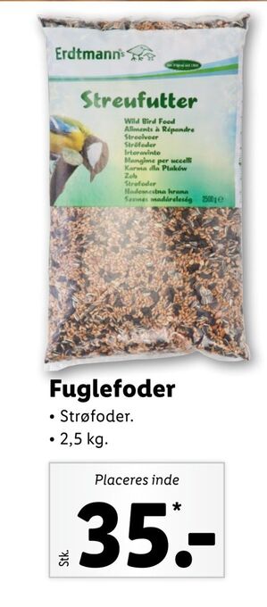 Lidl Fuglefoder tilbud