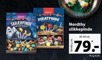 Lidl Nordthy slikkepinde tilbud