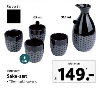 Lidl Sake-sæt tilbud