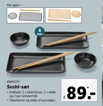 Lidl Sushi-sæt tilbud