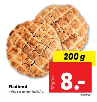 Lidl Fladbrød tilbud