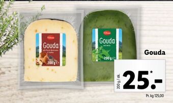Lidl Gouda tilbud