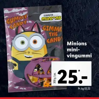 Minions minivingummi