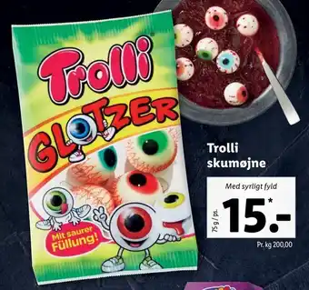 Lidl Trolli skumøjne tilbud