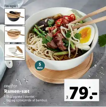 Lidl Ramen-sæt tilbud