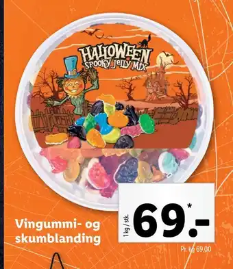 Lidl Vingummi- og skumblanding tilbud